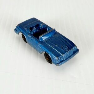 Tootsie Toys Blue Mercedes 450SL Convertible Diecast Model Car